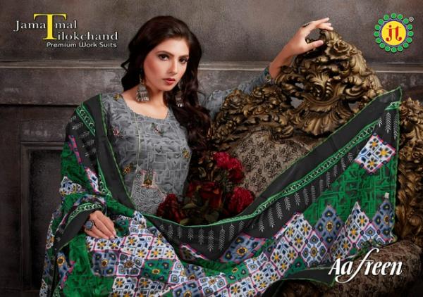 JT Afreen Vol-6 Fancy Cotton Printed Dress Materials